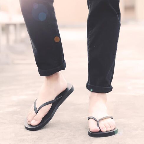 Step into summer with FZJTYH Men's Flip-Flops! Waterproof, recyclable, and stylish, ideal for beaches, pools, resorts, and holidays. Enjoy comfort and style for vacations, barbecues, and summer festivities. in Saudi Arabia