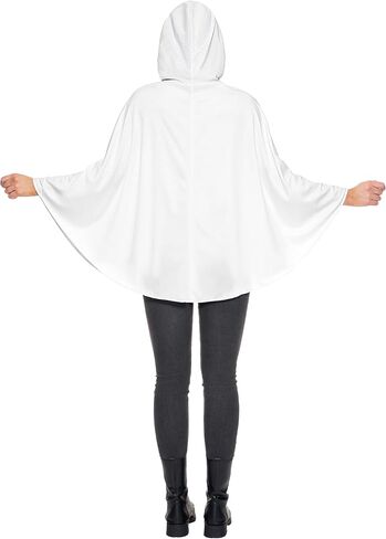 Spooktacular Creations Women White Ghost Costume, Poncho Costumes for Women, Adult Halloween Costumes Role Play in Saudi Arabia
