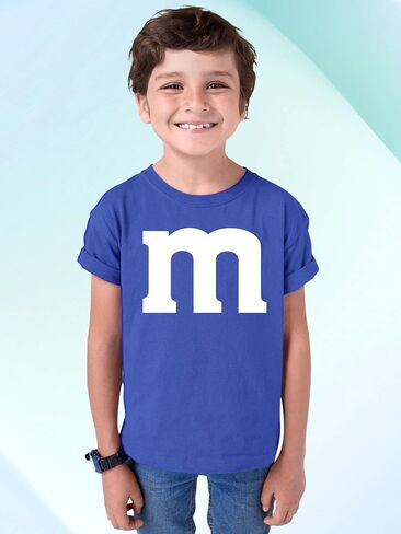 M Halloween Team Costume Funny Party Youth T-Shirt in Saudi Arabia