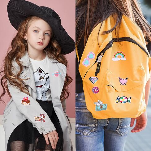30 Pcs Pink Iron on Patches Preppy Embroidered Appliqué Patches Y2K Iron on Patches Girls for Clothing Backpacks Heart Flower Sew on Patches Pink Patch for Clothes Jacket Jean Hat Skirts Mixed Styles in Saudi Arabia