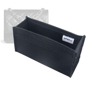 SAMORGA (3-73/ CHA-Classic-Mini-SQ-U Bag Organizer for CHA Classic Mini Square 17cm Flap Handbag Bag Organizer Insert Innerbag