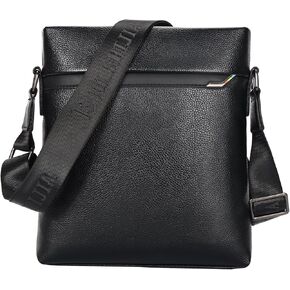 حقيبة كتف جلدية للرجال من Leathario حقيبة كتف جلدية صغيرة للعمل والعمل والسفر in Kuwait