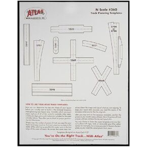 N Track Planning Template Atlas Trains