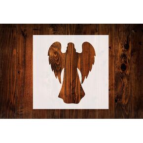 Angel Style Design Stencil, 4-Inch, Reusable Mylar Cutout for Art, Crafts & DIY Projects