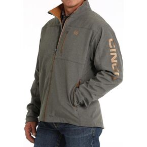 Cinch Men's Solid Logo Bonded Softshell Jacket - MWJ1583006 Medium US