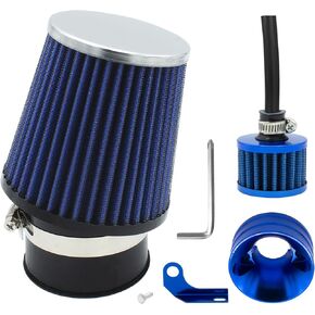 Upgraded Mini Bike Air Filter Adapter Kit for Predator 212cc Coleman CT200U CT200U-EX BT200X KT196 224cc 196cc 6.5hp Honda GX160 GX200 Engine Go Kart Performance Parts