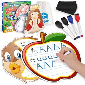 بطاقات الكتابة اليدوية التعليمية من كوجام، أنشطة ممارسة التعلم ABC للأطفال الصغار، مواد التوحد مونتيسوري، هدية للأطفال في مرحلة ما قبل المدرسة 3 4 5 6 سنوات