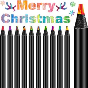 YGAOHF 15 Pack Rainbow Colored Pencils, Rainbow Pencils for Students, Colorful Wooden Pencils Bulk Art Supplies for Adults Drawing, Coloring, Sketching