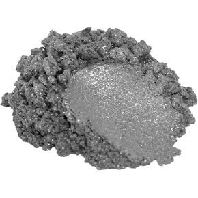 Diamond Aluminium Mica Pigment Powder (Epoxy,Resin,Soap,Plastidip) Black Diamond Pigments 51g/1.8oz in a 4oz container.