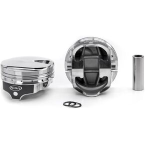 Icon Piston, Premium Forged, 4.310 in Bore, 1/16 x 1/16 x 3/16 in Ring Groove, Plus 12.00 cc
