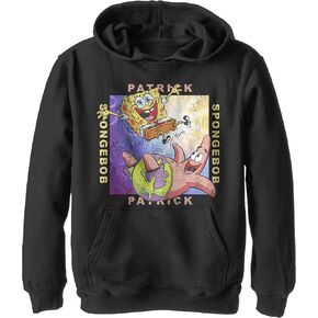 Nickelodeon Kids Squarepants Spongebob and Patrick Youth Pullover Hoodie