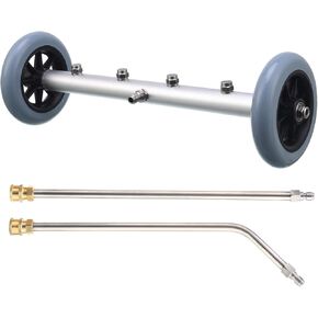 RIDGE WASHER Pressure Washer Undercarriage Cleaner, 16 Inch Undercarriage Washer, Pressure Washer Under Car Cleaner with Straight Extension Wand, 4000 PSI