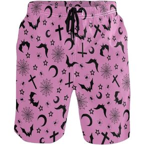 Men's Swim Trunks Board Shorts Quick Dry Swimsuit Swimwear Holiday Party Bathing Suit