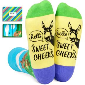Zmart 2024 Funny Socks for Women Chicken Socks Rooster Socks, Funny Chicken Gifts for Chicken Lovers Gag Rooster Gifts