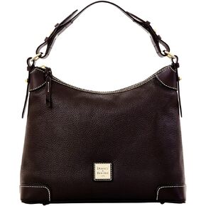 Dooney & Bourke Handbag, Pebble Grain Hobo Shoulder Bag - Grey