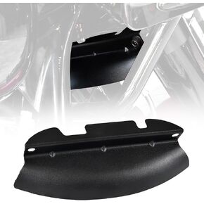 Lower Triple Tree Wind Deflector for Harley Touring, Black Steel Mid Frame Air Deflector for Harley Touring Electra Street Glide Road Glide Road King FLH/T FLHX 2014-2024