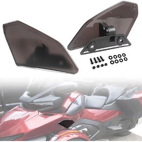 Adjustable Lower Side Air Deflectors for Can-Am Spyder RT 2020-2024, 2PCS Windshields Wind Deflectors Wings for Can-Am Spyder RT Accessories Replaces #219401088