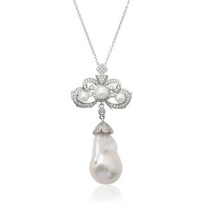 Baroque Freshwater Pearl Pendant for Women