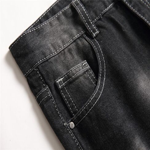 Boy's Stretch Comfy Ripped Jeans Skinny Stylish Distressed Washed Denim Jeans Pants in Kuwait