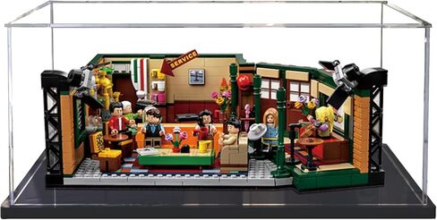 Lego Display Case for Lego Ideas 21319 Friends Central Perk Building Kit,Dustproof Display box Showcase for Ideas Seinfeld 21328, Ideas Big Bang Theory 21302(NOT Included The Model) in Kuwait