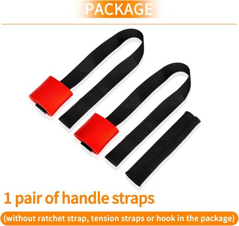 Universal Biker Bar Handlebar Strap - PSLER Bar-harness II Universal Loop Handle Bar Biker Bar Motorcycle Tie Down Straps for Motorcycle Handlebar Trailer, Dirt Bike, Scooter, Red in Saudi Arabia