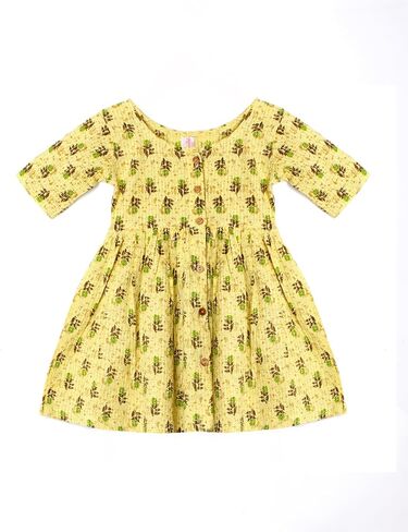 Chandrakala Kids Kurti Pant Co-ord Set for Girls Ethnic Wear (KG119-P) in Saudi Arabia