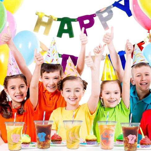 50 قطعة من الأكواب البلاستيكية للحفلات التي تكشف عن الجنس، 12 أونصة من الكؤوس التي تكشف عن الجنس، كوب شفاف للاستعمال مرة واحدة مع شفاطات وأغطية، مستلزمات حفلات تكشف عن الجنس، باللونين الوردي والأزرق، ديكورات عرض الأطفال باللونين الوردي والأزرق in Saudi Arabia
