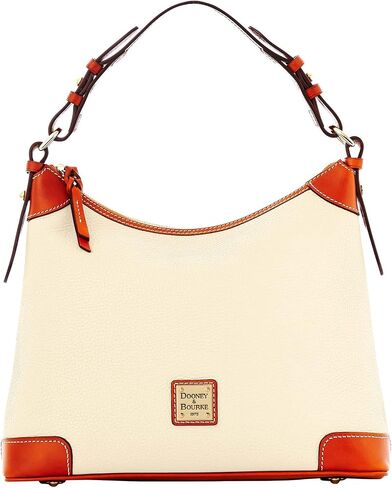 حقيبة يد Dooney & Bourke، حقيبة كتف Pebble Grain Hobo - رمادي in Saudi Arabia
