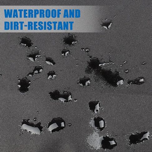 غطاء زجاجي أمامي ممتد من Big Hippo للثلج والثلج، غطاء ثلجي للزجاج الأمامي من نسيج أكسفورد مقاوم للماء 600D مع أغطية مرايا جانبية - يناسب معظم السيارات وسيارات السيدان وسيارات الدفع الرباعي in Kuwait