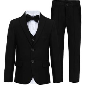 بدلات للأولاد، طقم بدلة للأطفال الصغار بقصة ضيقة للمراهقين، زي حامل خاتم الزفاف للأطفال in Kuwait