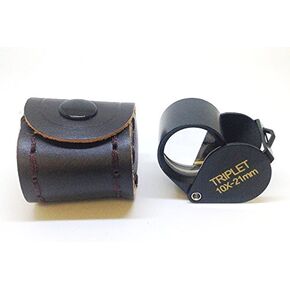 HHIP 4902-0045 مكبر هاستينغز ثلاثي، 10 × قوة، قطر العدسة 21 مم