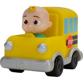 Jazwares Cocomelon JJ Mini Yellow School Bus Little Vehicle Cars