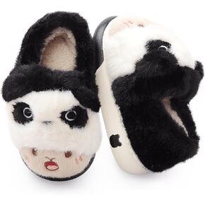Girls Boys slippers Warm toddler slippers Soft Plush House Slippers for Kids Indoor shoes