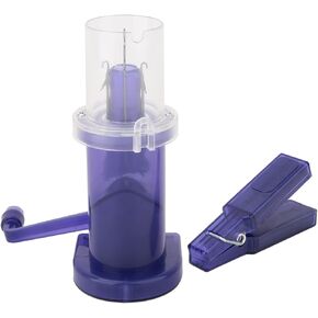Hand Knitting Machine, Embellish Knitting Machine, DIY Hand Spool Knitter Machine, Hand Operated Knitting Tool Operated Weaver Embellishment Winding Tools Portable Crafts Braiding Thread Device