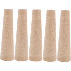 NUOBESTY 5pcs Paper Tube Delinting Machine Kitting Winder Yarn Ball Winding Tube Weave Tube Sewing Accessories Cardboard Paper Wool Winder DIY Knitting Tube to Rotate Bracket Embroidered
