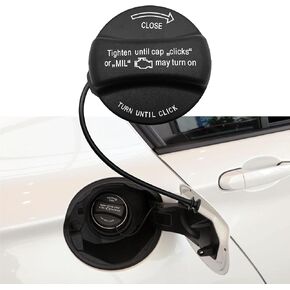 Gas Cap, Fuel Cap Replacement 16117222391 Compatible with Mini Cooper & 325i 328i 330i 525i 528i 530i 535i X1 X2 X3 X4 X5 X6 128i 135i 228i 320i 323i 335i 428i 650i 740i 745i 750i M3 M4 M5 M6