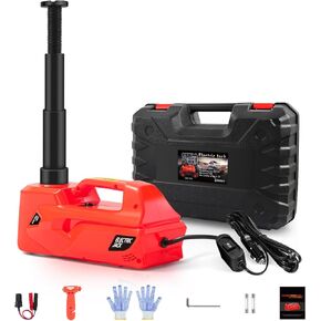 E-HEELP Electric Car Jack 5 ton Powerful Hydraulic Car Lift Jack Portable economical Durable and Easy-to-use Emergency car kit for Car Repair Vehicle Maintenance Roadside Assistance Use