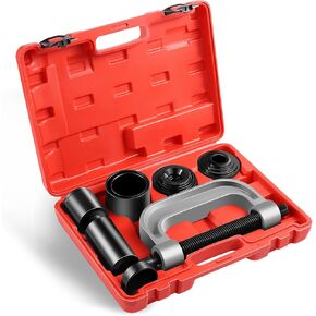 Ball Joint Press Kit, Heavy-Duty Ball Joint and U-Joint Removal Tool, Suitable for Ball Joint Removal on Most 2WD and 4WD Cars, Vans, and Light Trucks