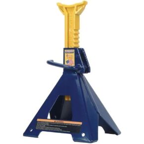 Hein-Werner HW93506 Blue/Yellow Jack Stands, 6 Ton Capacity (Set of 2)