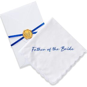 Mother of the Bride Gifts Wedding Handkerchief from Bride Something Blue
