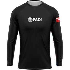 Padi Limited Edition, Recycled Plastic Unisex Dive Flag Rash Guard
