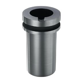 MECCANIXITY Graphite Crucible,1kg High Purity Graphite Crucible Metal Melting Ingot for Melting Gold, Silver, Copper, Furnace Casting Mould Melt Jewelry Tools,1.5 Inch IDx4.92 Inch H