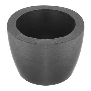 MECCANIXITY Silicon Graphite Crucible,9kg Crucible Copper Casting Cup Metal Melting Ingot for Melting Gold, Silver, Copper, Furnace Casting Mould Melt Jewelry Tools,4.33 Inch IDx6.69 Inch H