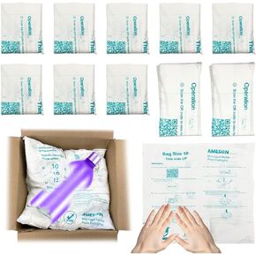 10 Pcs Expanding Packing Foam,2 Sizes,Expanding foam Packaging,Instapak foam Packaging PC,Fast Expanding Foam for Fragile Equipment Items,Instant Packaging for Easy Transportation and Mailing