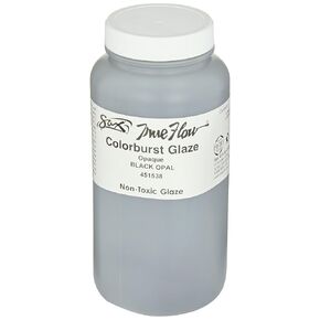 Sax True Flow Colorburst Glaze, Black Opal, 1 Pint - 451538