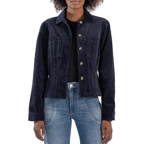 KUT from the Kloth Women's Kyra-Corduroy Jacket with Buttons