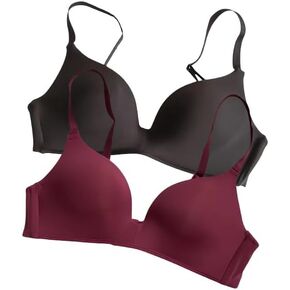 Teens Girls Adjustable Training Bra Seamless Wireless Thin Padded Sports Bra for Big Kids 10-18 Years