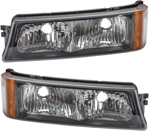 CarLights360: For 2005 2006 Chevy Silverado 1500 HD Turn Signal/Parking Light Assembly Driver and Passenger Side Pair CAPA Certified Type 2 | GM2520185 GM2521185 in Saudi Arabia