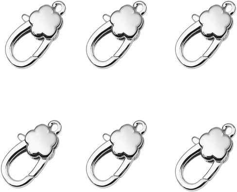 14k Gold Lobster Claw Clasp Gold Filled with Closed Jump Rings for Necklaces Bracelet Or Jewelry Making（6PCS） in Kuwait