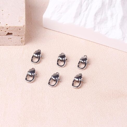 14k Gold Lobster Claw Clasp Gold Filled with Closed Jump Rings for Necklaces Bracelet Or Jewelry Making（6PCS） in Kuwait